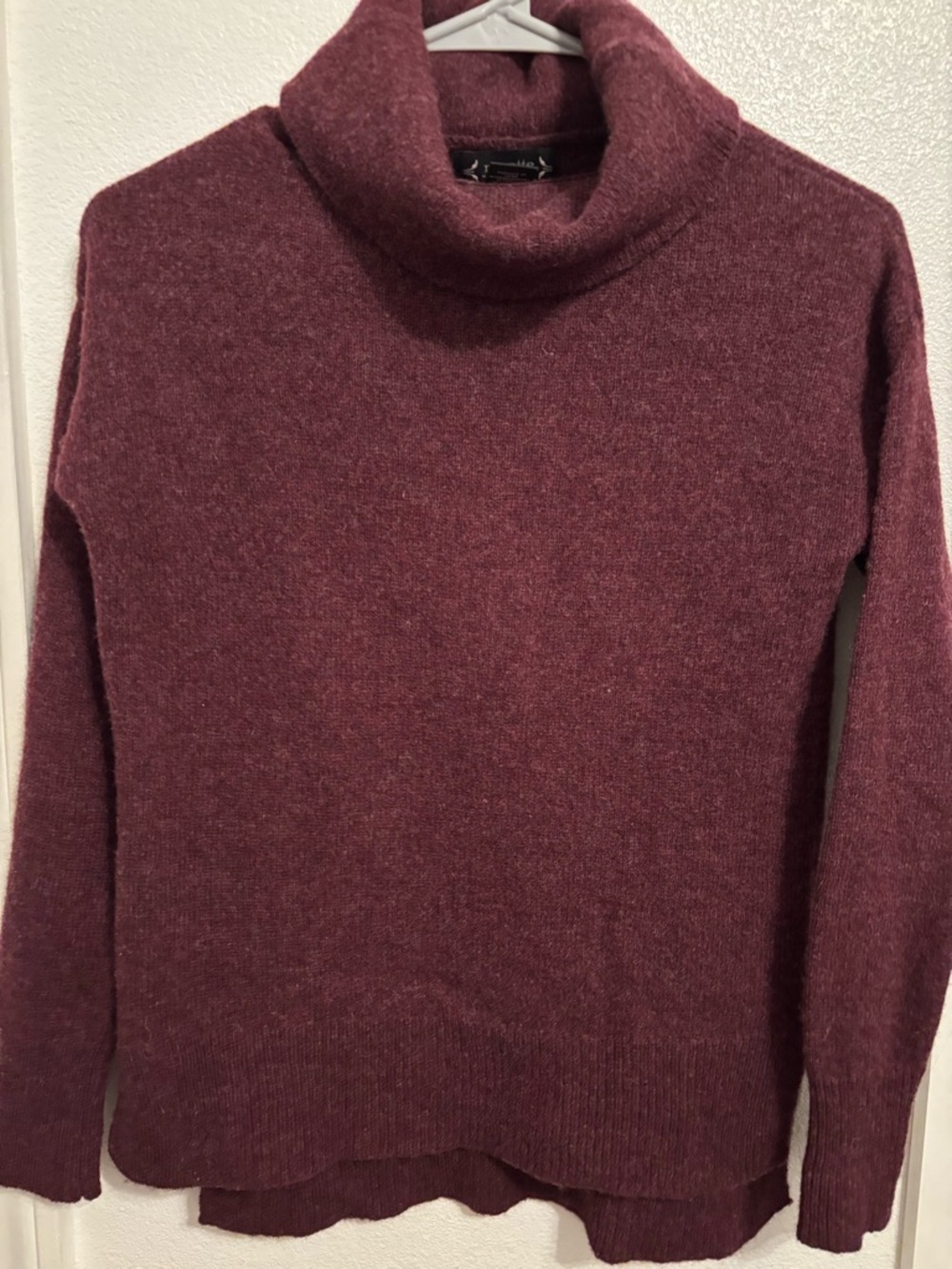 Nanette Lepore Maroon wool sweater XS